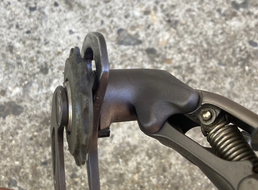 Shimano XTR RD-M953 Rear Derailleur 9 Speed Medium Cage Mid Gray Vintage MTB - Image 4