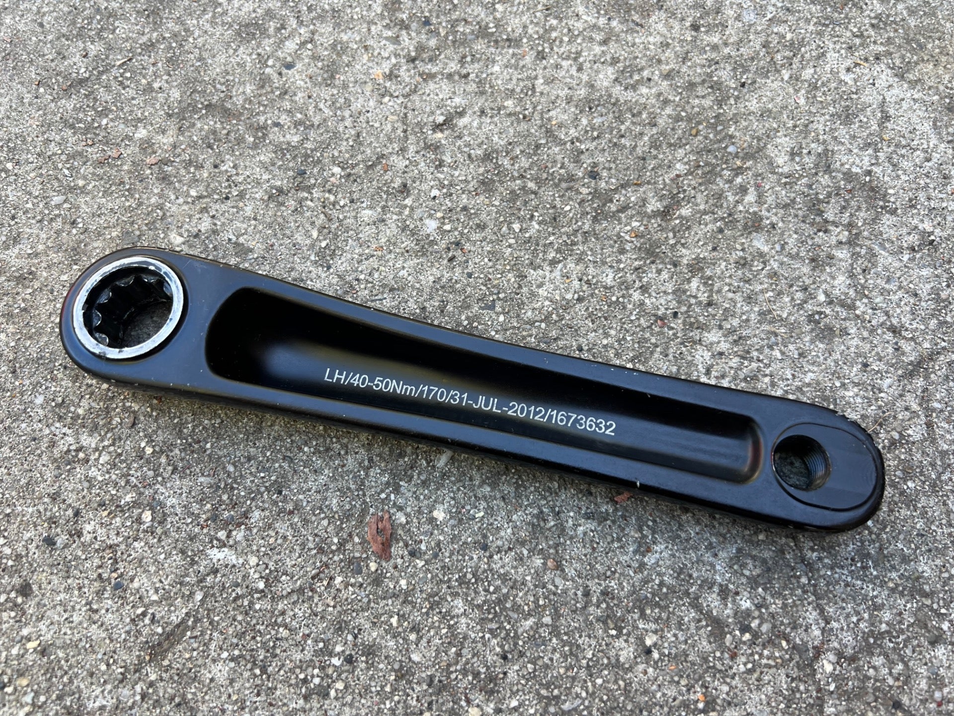 Oval Concepts 730 Crank Arms Cranks 170mm 110 BCD 5 Bolt Road Gravel Bike Black - Image 4