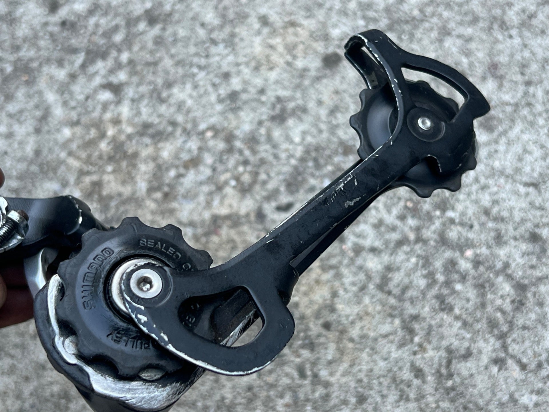 Shimano Deore XT RD-M770 Rear Derailleur Long Cage SGS 9 Speed Rapid Rise MTB 1x - Image 4