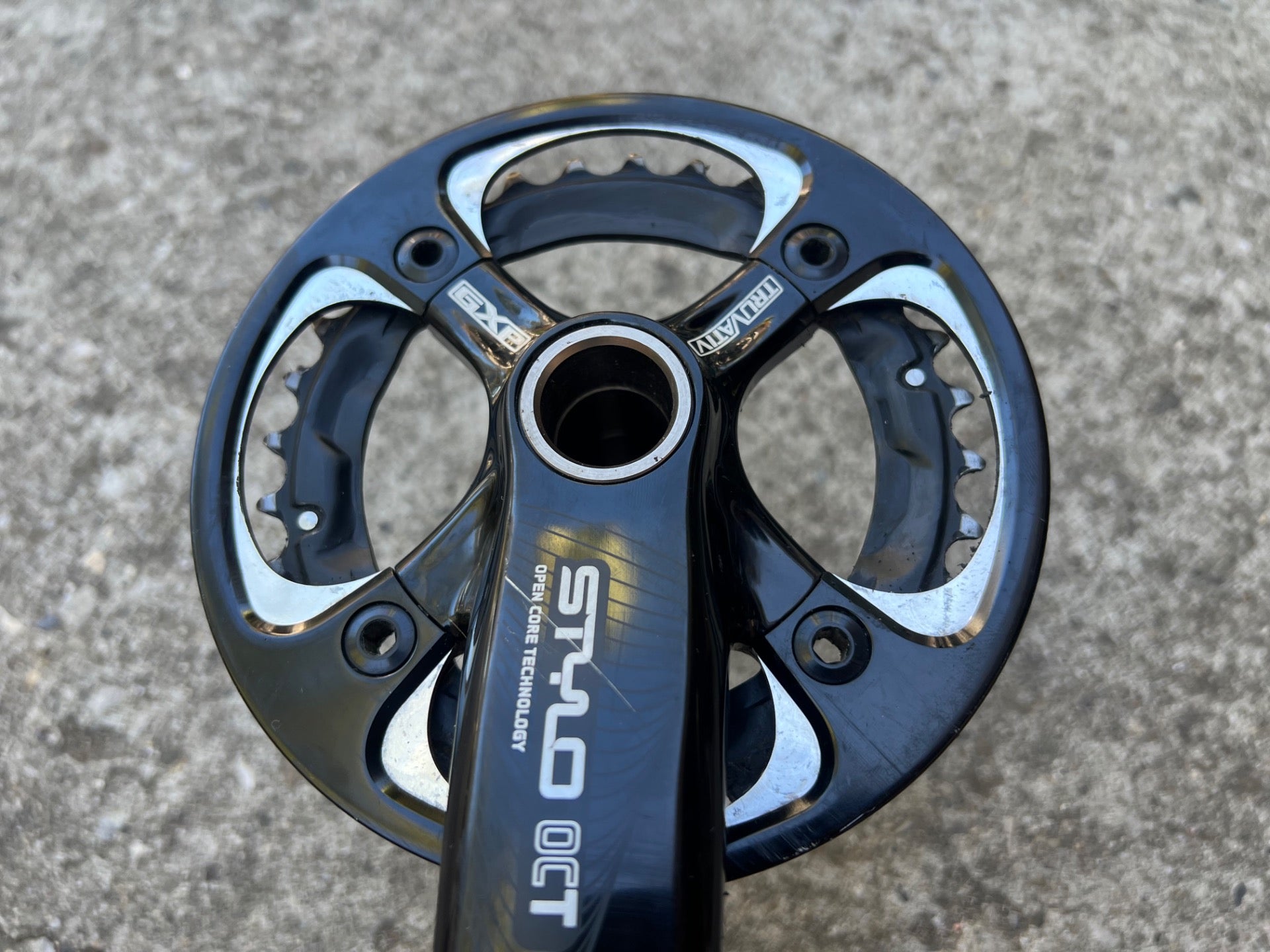 Truvativ Stylo Crankset 175mm 32T 24mm GXP Spindle 1x1 SS Single Speed MTB Black - Image 4