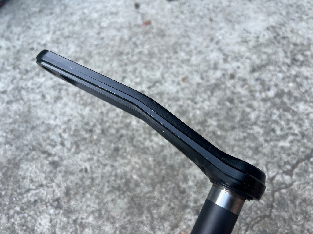 Raceface Deus XC Crankset 175mm 24mm GXP Spindle Black Mountain Bike Triple MTB  - Image 4