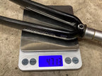 Used Profile Design BRC 700c Carbon Fork 1 1/8” 7.5in Steerer Threadless 471g Black-Bicycle Bin