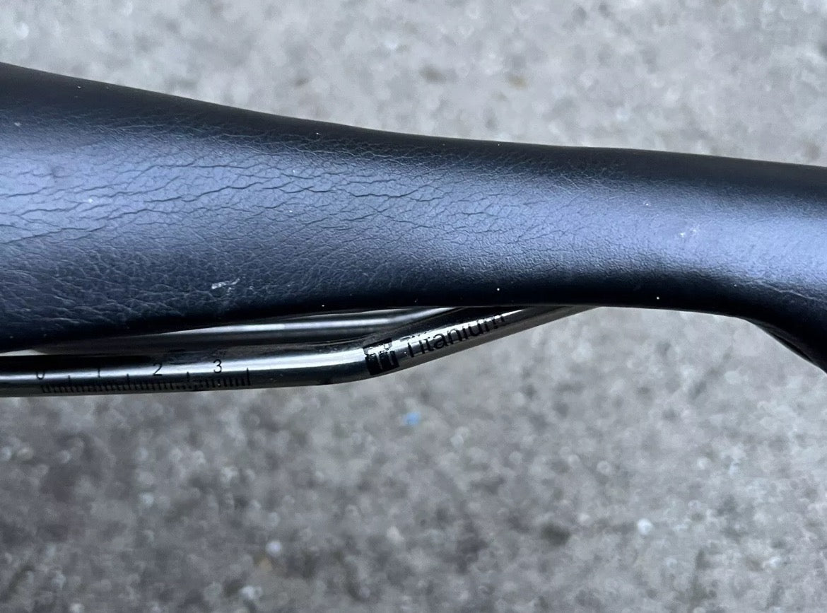 NICE Selle Italia Flite Titanium Trans AM Saddle Vintage MTB Road Bike Gravel  - Image 4