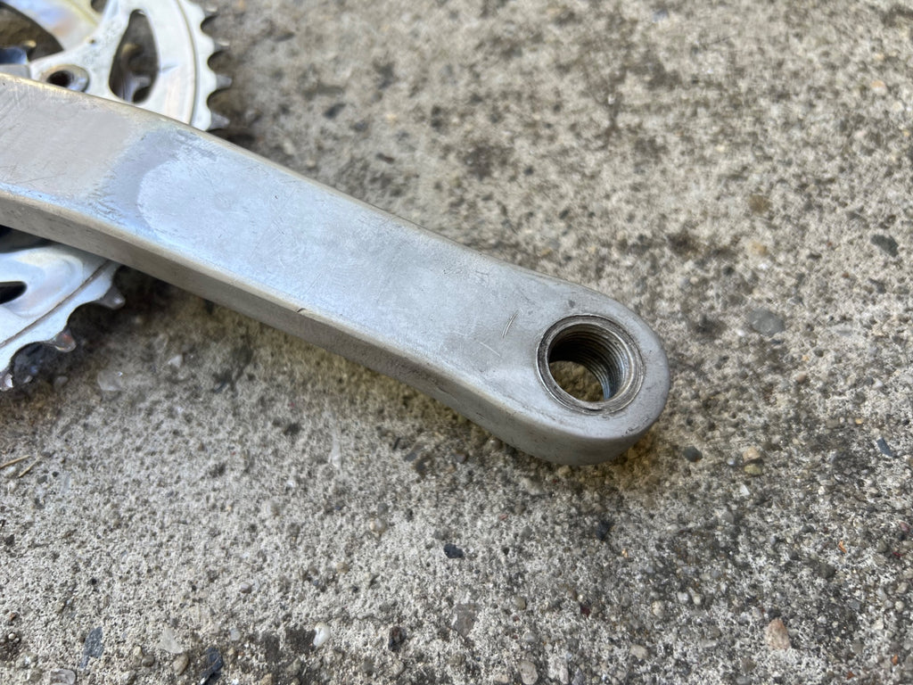 White Industires Sugino Crankset 175mm 22/32/42T Vintage MTB  - Image 4