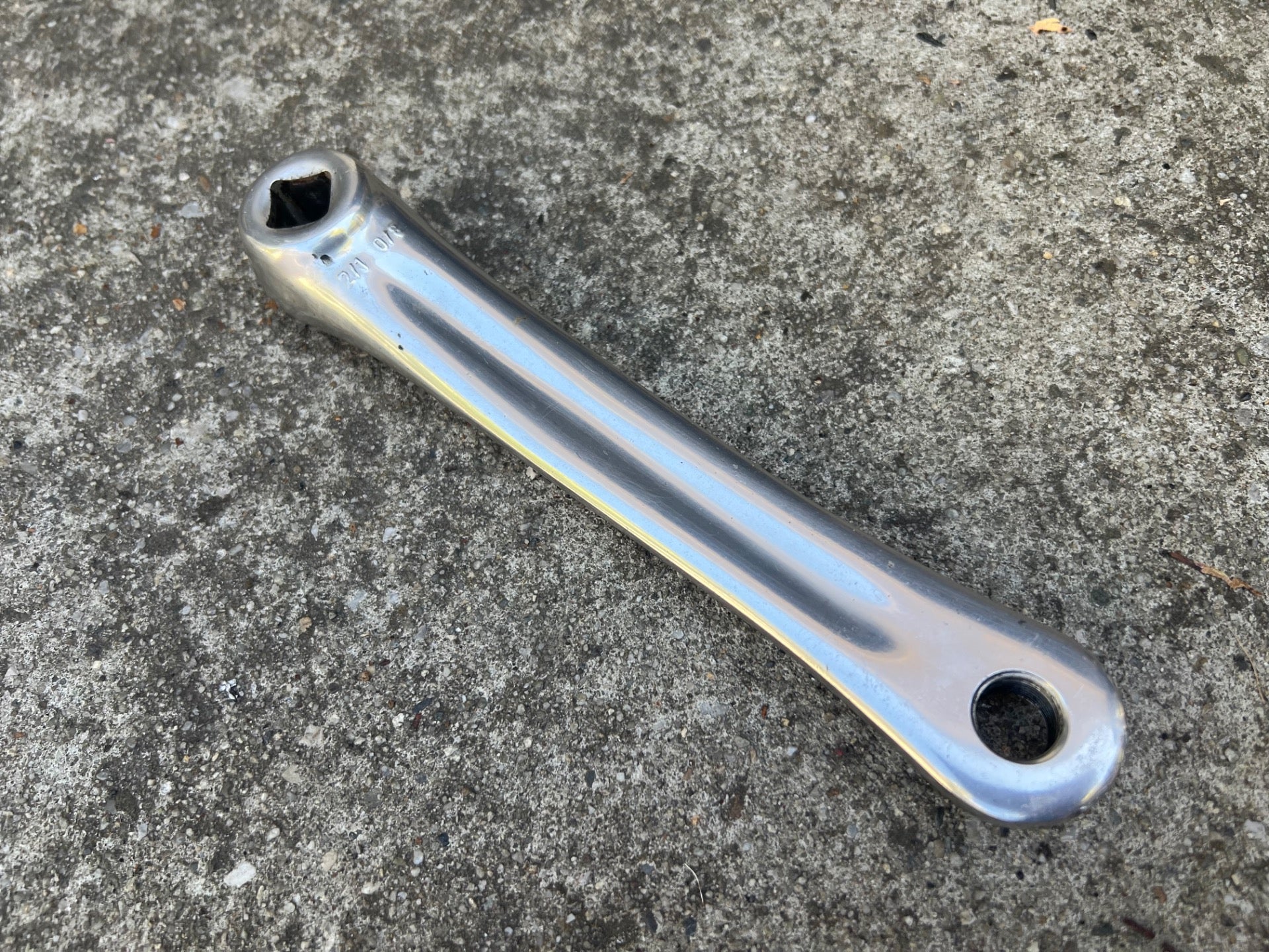 Campagnolo Chorus 170mm Crankset 135 BCD Vintage Road Bike Silver Aluminum Alloy - Image 4