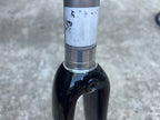 Used Reynolds Carbon 700c Fork 1 1/8” 9” Threadless Steerer Ouzo Comp ii 2 Black Road-Bicycle Bin