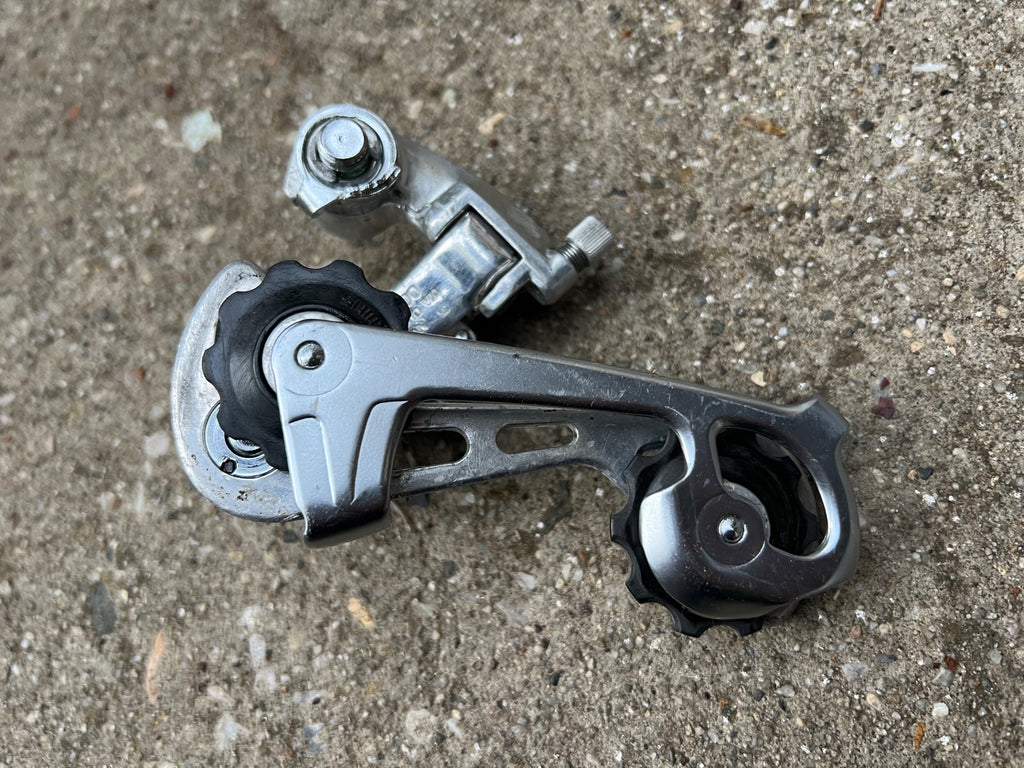 REBUILT Shimano RD-M700 Deerhead Rear Derailleur Long Cage Deore XT MTB Retro - Image 4