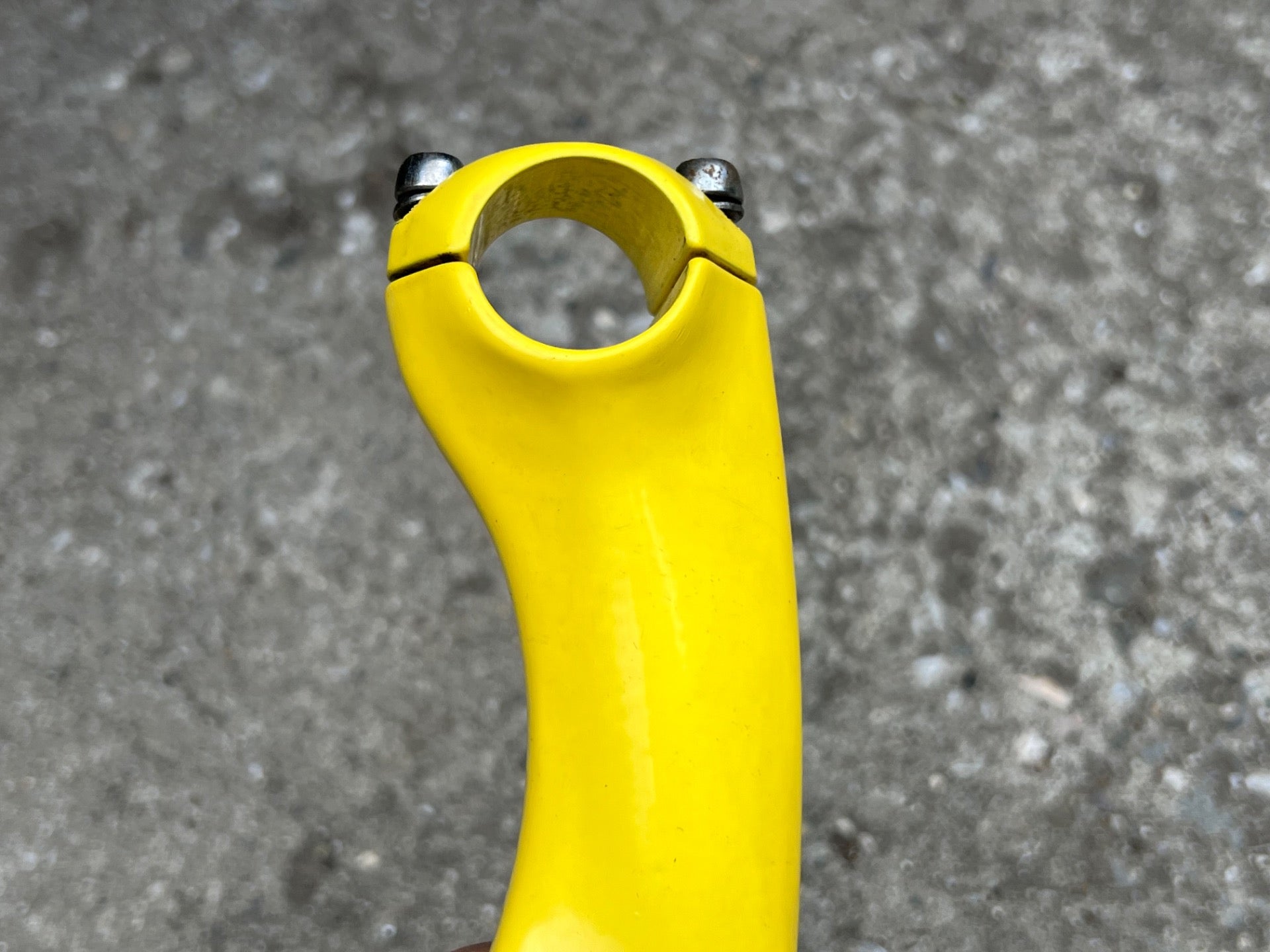 3T Mutant Stem 110x25.4mm 1in Threadless Yellow MTB Mountain Bike Aluminum Retro - Image 4