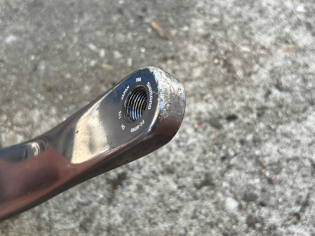 Shimano XTR FC-M960 22-32-44T 175mm Crankset Triple MTB 24mm Spindle Hollowtech  - Image 5