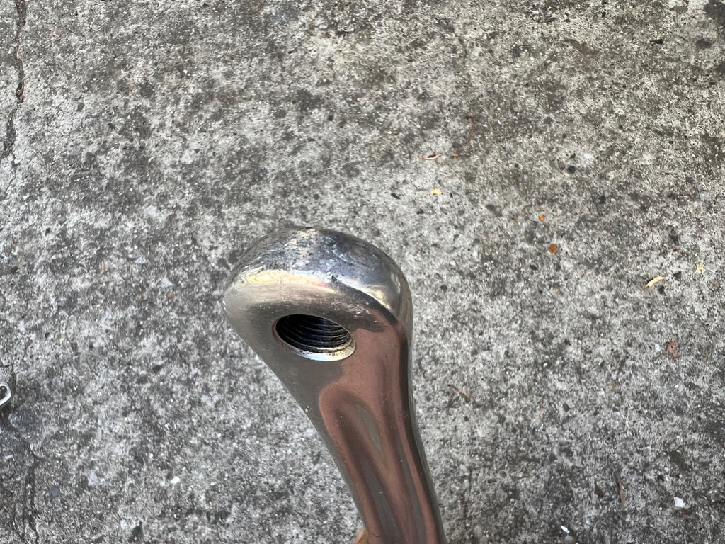 Used Campagnolo Chorus 170mm Crankset 135 BCD Vintage Road Bike Silver Aluminum Alloy-Bicycle Bin