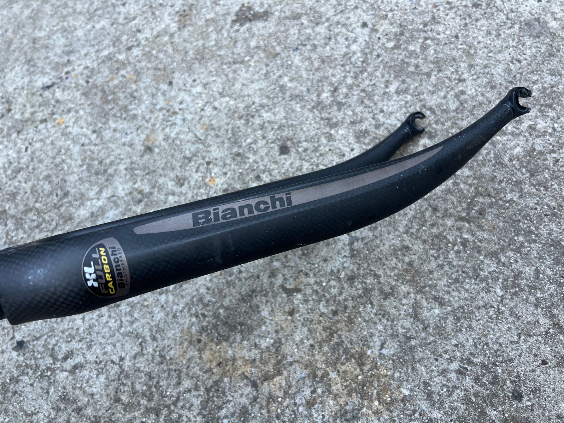 Bianchi XL Full Carbon Fork 700c 1 1/8” Threadless 7.5in Road Bike Black Racing - Image 5