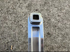Used MINT Kooka Road Cranks 130 BCD 175mm Silver Vintage Retro Bike CNC Double Rare-Bicycle Bin