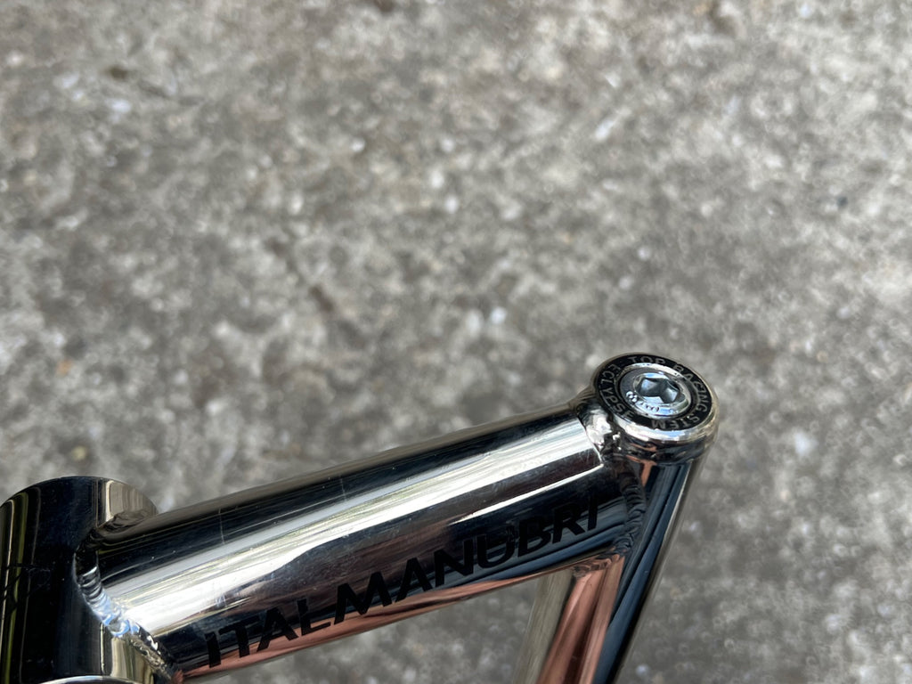 ITM Eclypse 100x26.0mm Steel Quill Stem 1” Chrome Vintage Retro Road Italmanubri - Image 5