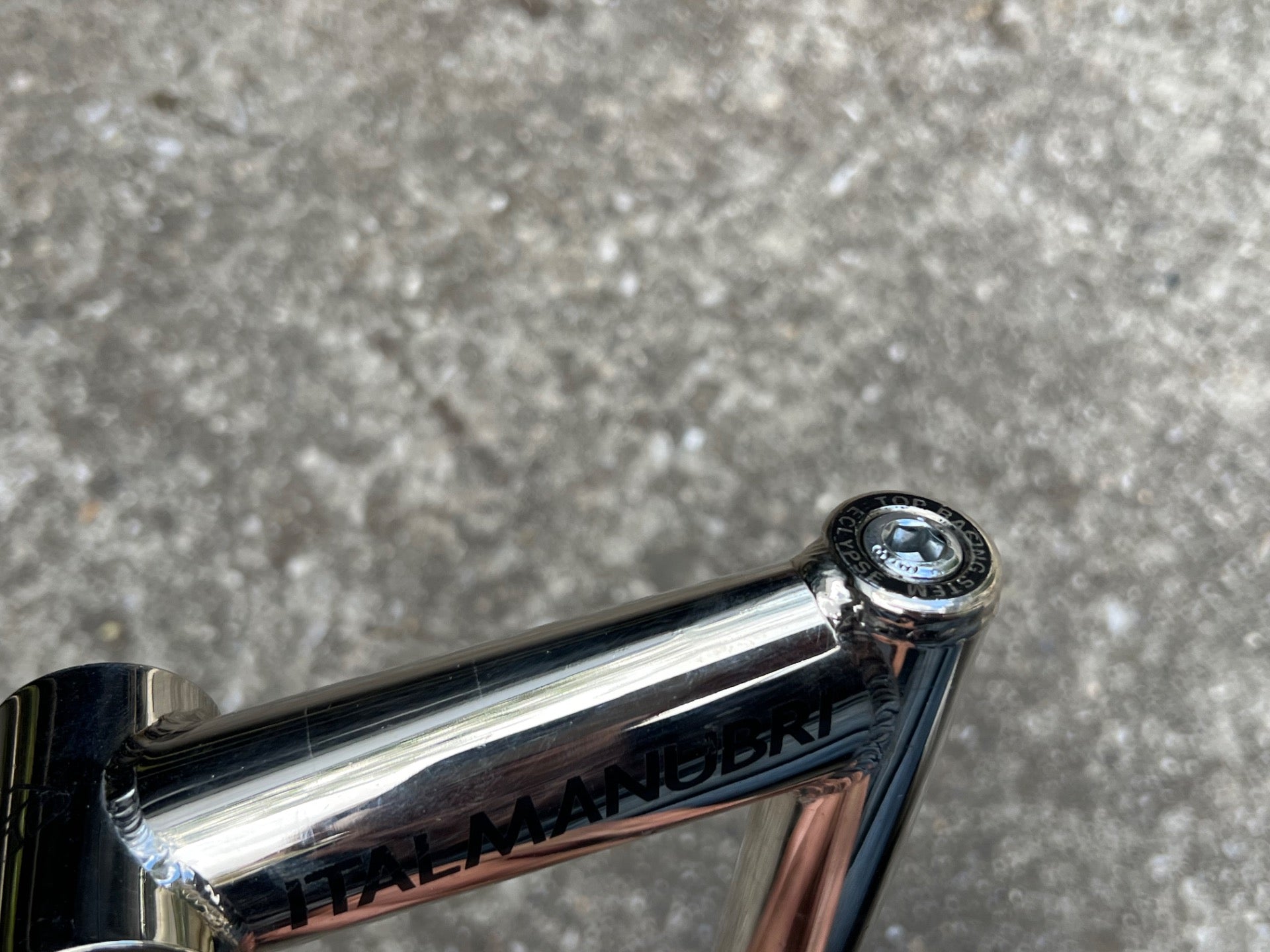 ITM Eclypse 100x26.0mm Steel Quill Stem 1” Chrome Vintage Retro Road Italmanubri - Image 5