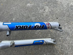 Used Serviced FOX F80X 8” 1 1/8” Threadless Fork Terra Logic Disc V Brake Fork MTB-Bicycle Bin