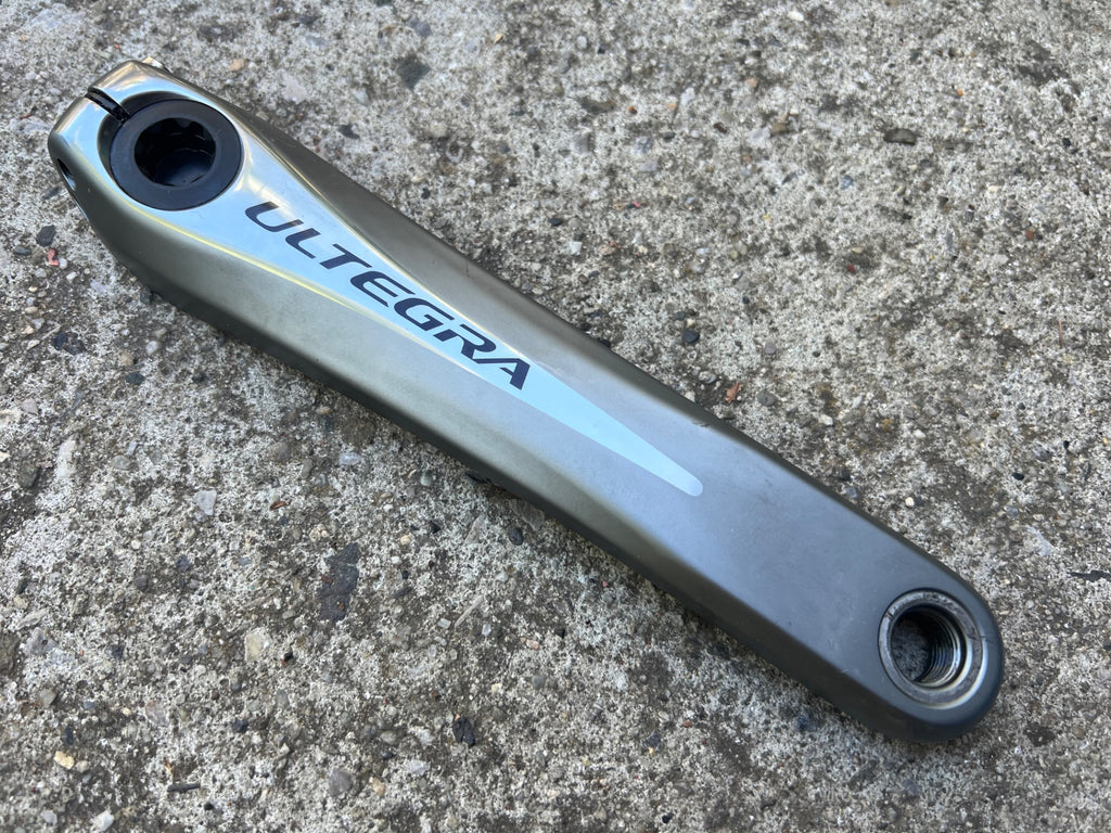 Shimano Ultegra FC-6750 34/50T 172.5mm Crankset 24mm Double 9/10 Speed Road Gray - Image 5