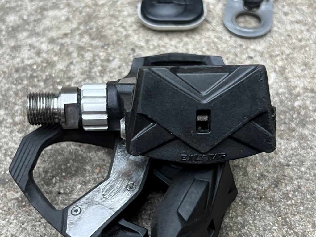 Garmin Vector PR3 Clipless Pedals Power Meter Road Bike Cycling Racing Cracked  - Image 5