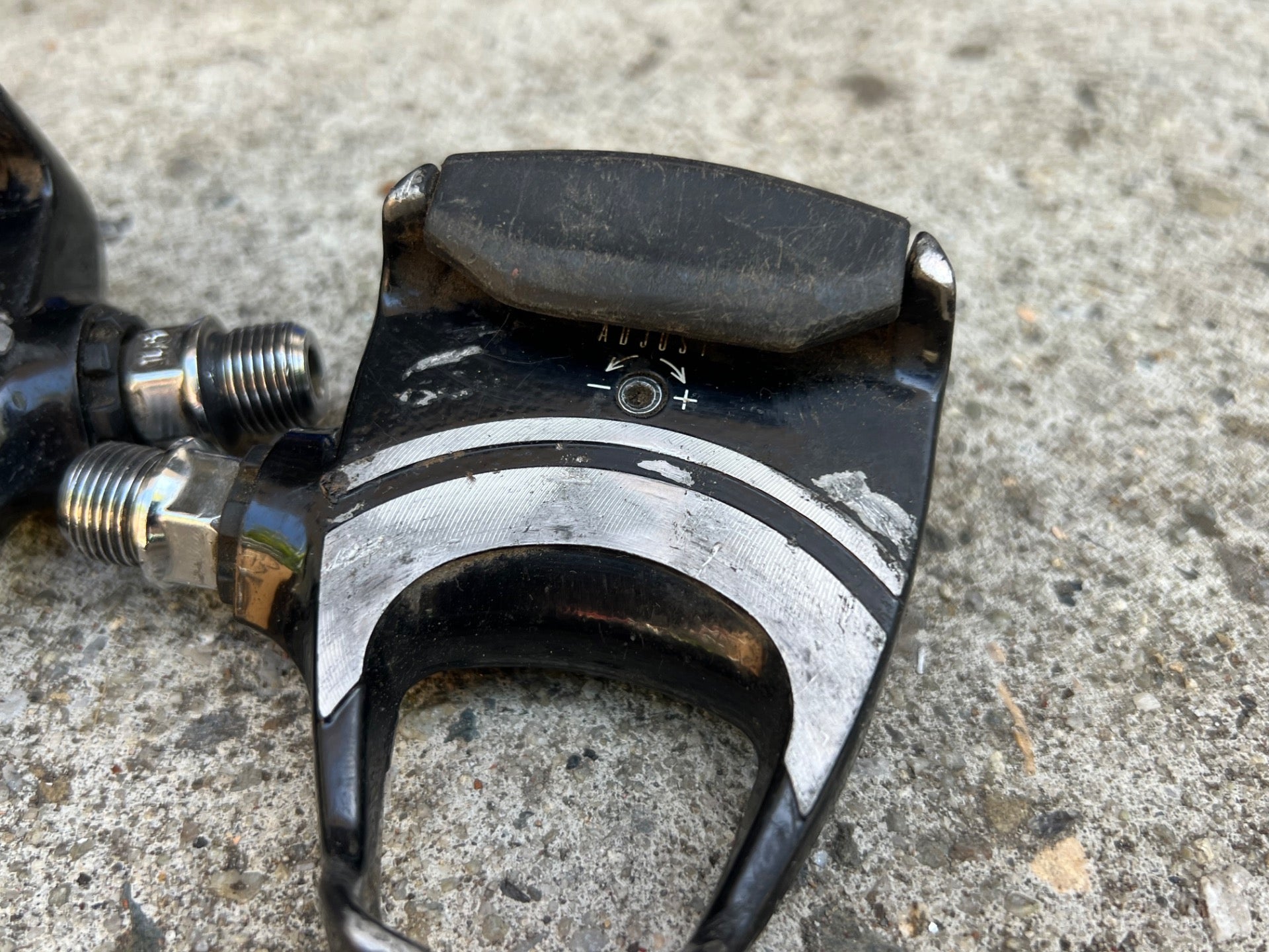 Look Roubaix Performance Clipless Pedals Black Vintage Retro Road ARC Gravel  - Image 5