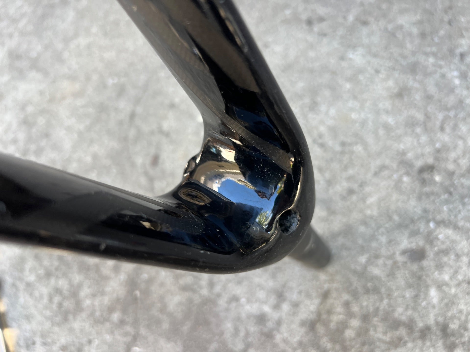 Felt Carbon Fork 700c 1 1/8” to 1 1/2” 8” Tapered Steerer Black Road Bike Fiber - Image 5