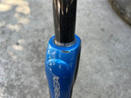 Used Orbea Carbon Fork 700c 1 1/8” 10in Threadless Steerer Fiber Blue Black Road Bike-Bicycle Bin