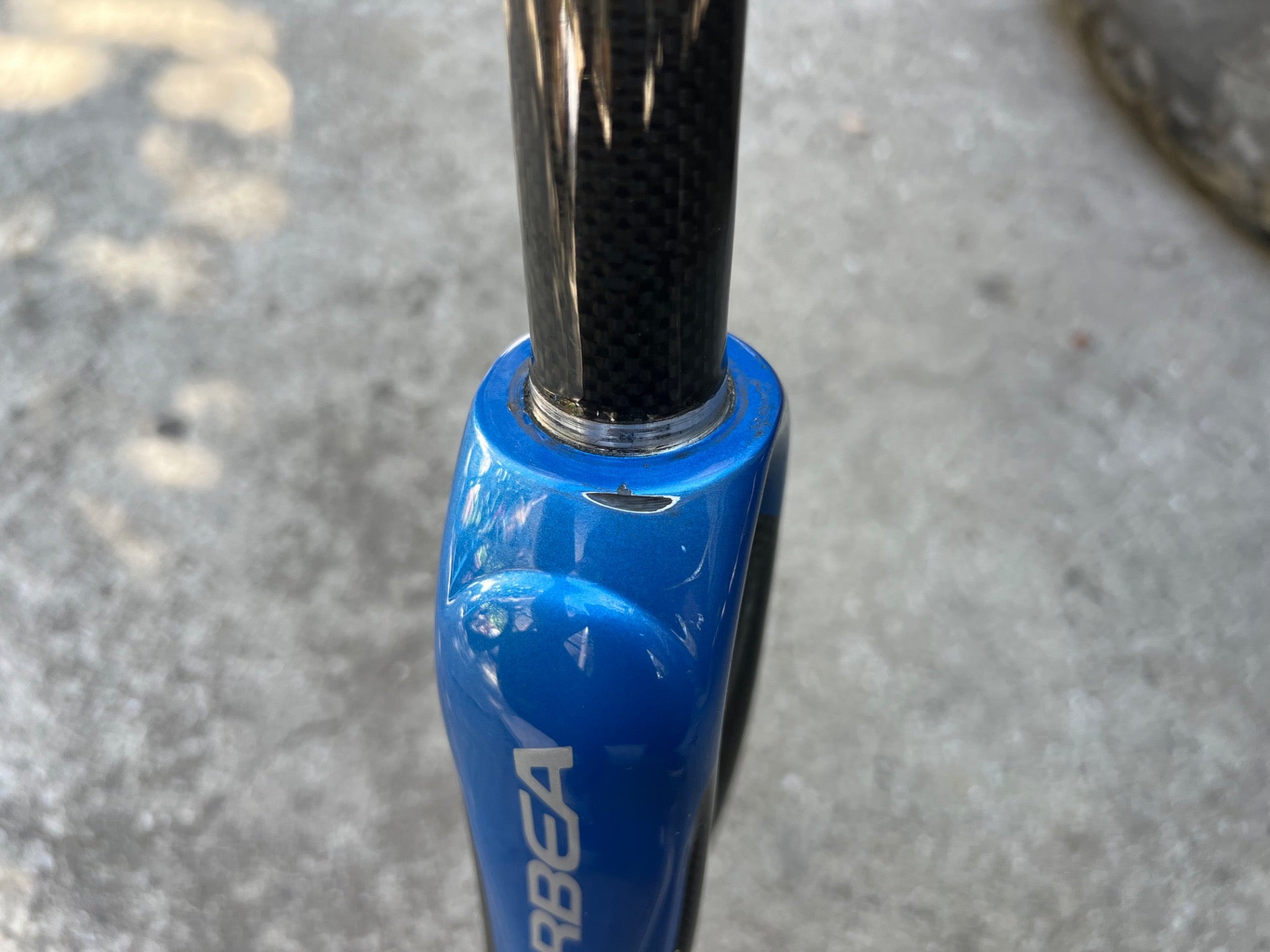 Orbea Carbon Fork 700c 1 1/8” 10in Threadless Steerer Fiber Blue Black Road Bike - Image 5
