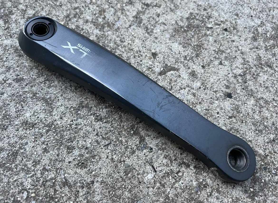 Shimano XTR M950 Crankset 180mm 46-34-24 8 Speed Vintage Triple MTB 4 Bolt Retro - Image 5