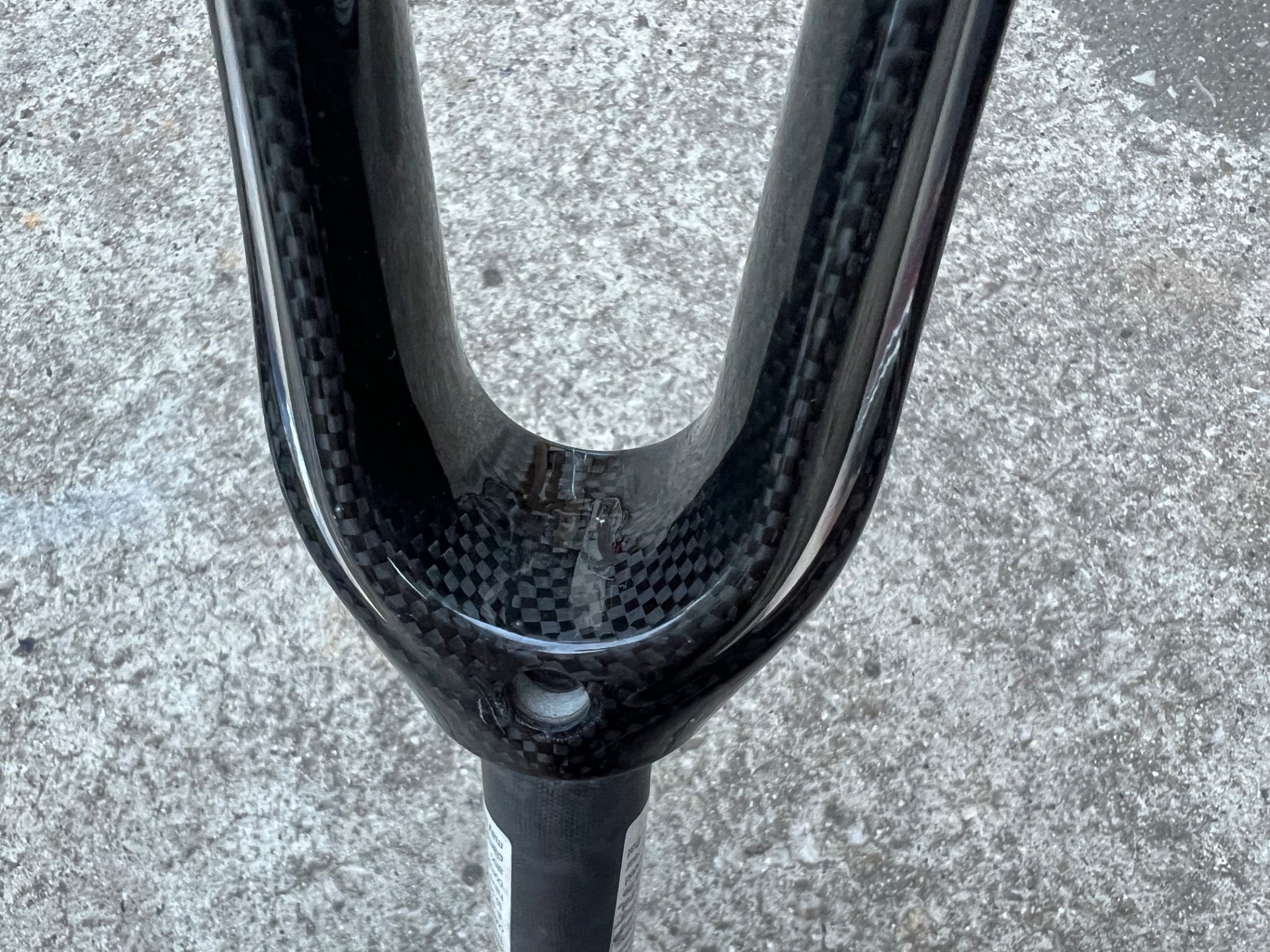PLZ READ Ridley 4ZA Synope Carbon Fork 1 1/8” 11in Steerer Black Road Bike 700c - Image 6
