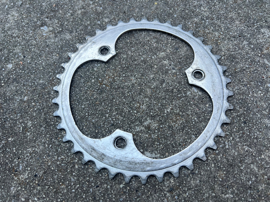 Used SR Melt Forged Crankset 3 Bolt 39/52 Double Vintage Road Bike Touring-Bicycle Bin