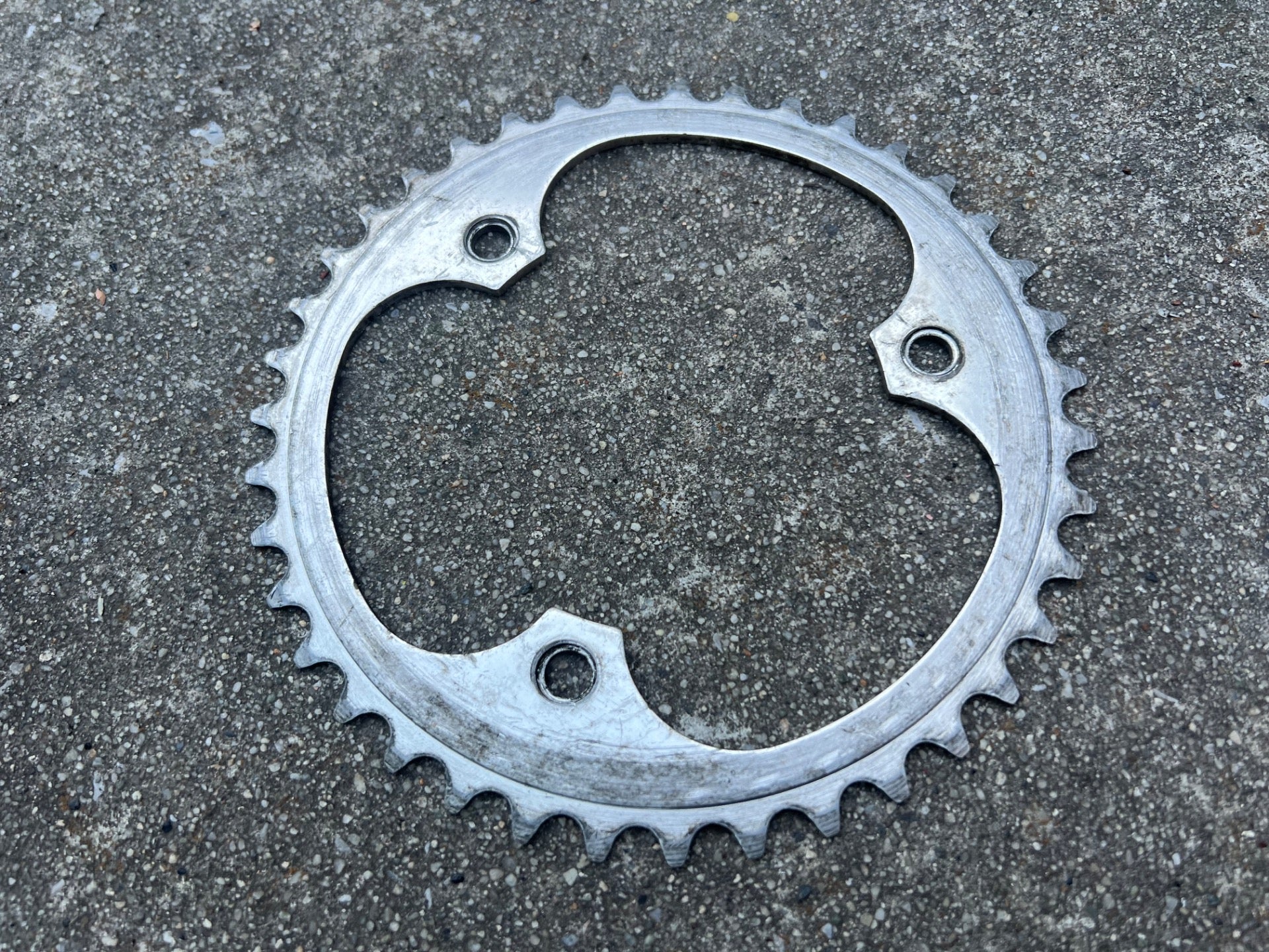 SR Melt Forged Crankset 3 Bolt 39/52 Double Vintage Road Bike Touring  - Image 6