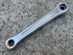 Used Sugino Mighty Crankset 171mm 48/42T Double Vintage Road Retro 144 BCD Drillium-Bicycle Bin
