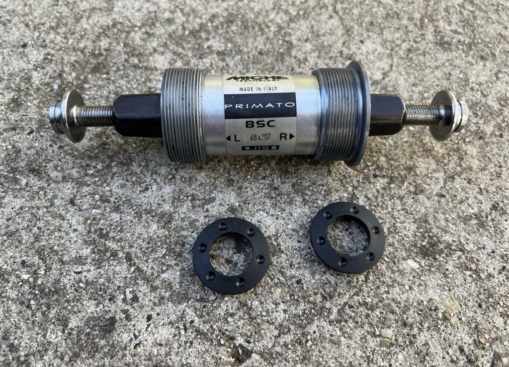 NICE MICHE Primato Crankset & Bottom Bracket BSC JIS 107x68mm 48T 165mm Track  - Image 6