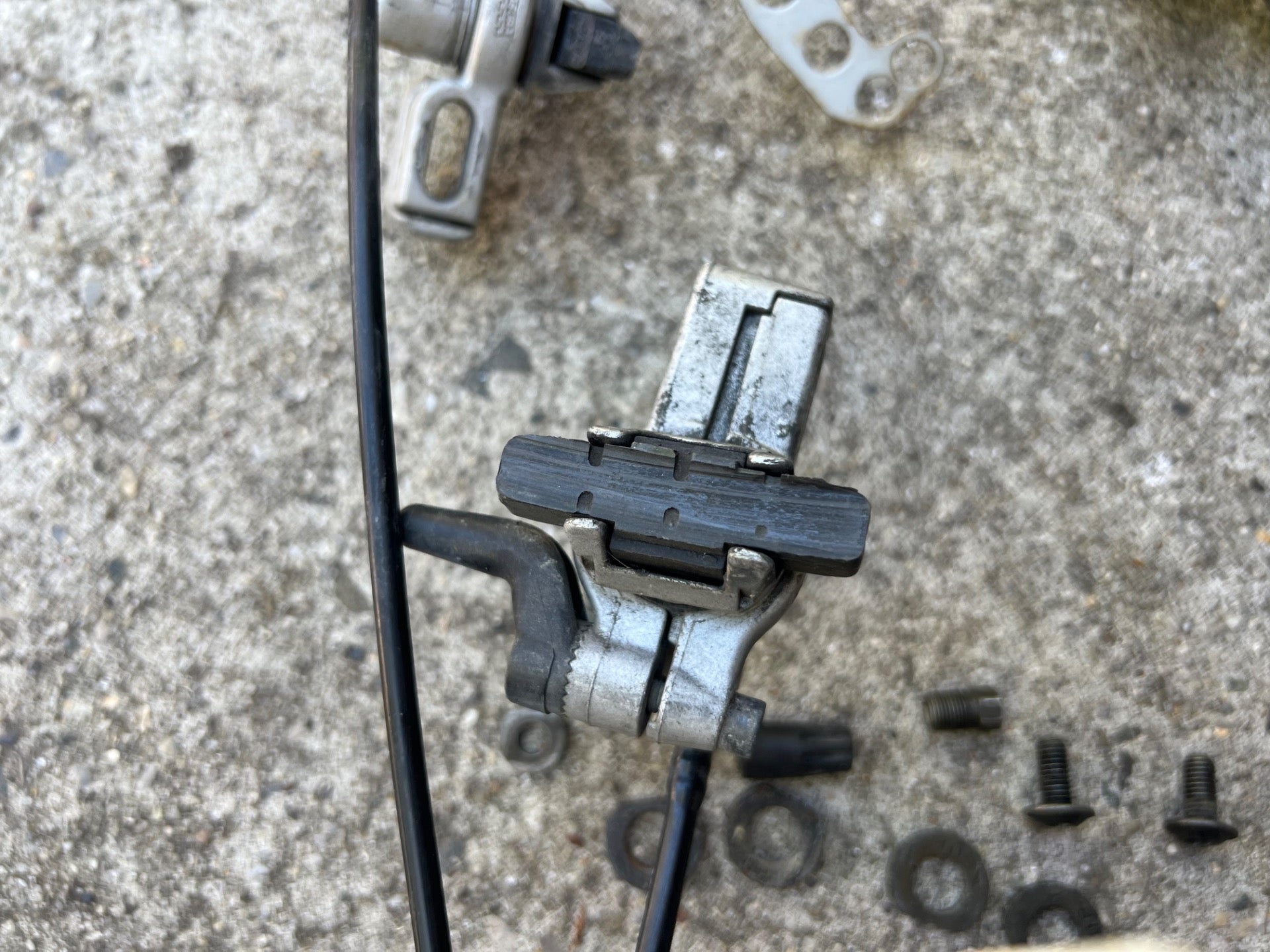 Magura Evolution Evo HS Brakes Silver Aluminum Steel Front and Rear Vintage MTB  - Image 6