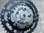 Used Cannondale CODA Crankset 175mm 44/32/22 Triple Silver Vintage Retro MTB USA-Bicycle Bin