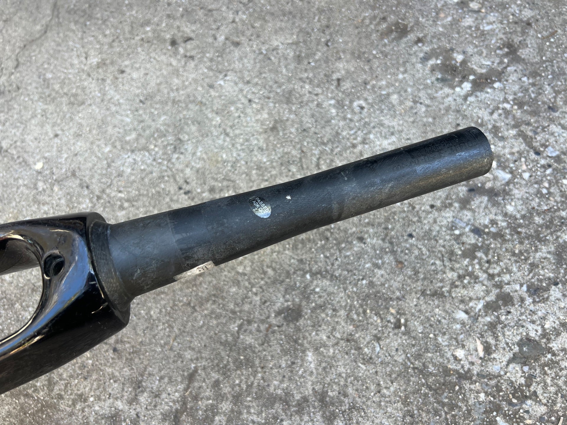 Felt Carbon Fork 700c 1 1/8” to 1 1/2” 8” Tapered Steerer Black Road Bike Fiber - Image 6