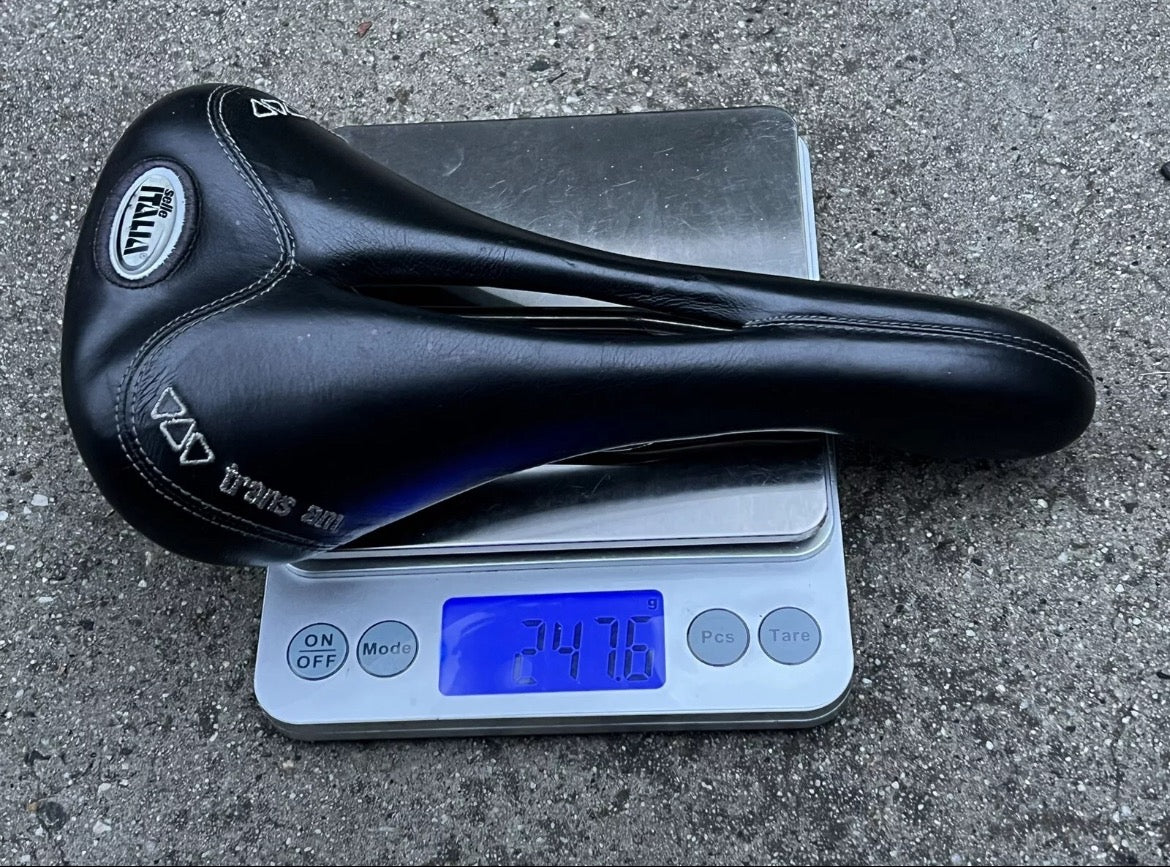 NICE Selle Italia Flite Titanium Trans AM Saddle Vintage MTB Road Bike Gravel  - Image 6
