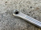 Used SR Apex RG Crankset 170mm 52-40T Double Vintage Road Touring Bike Silver Gray-Bicycle Bin