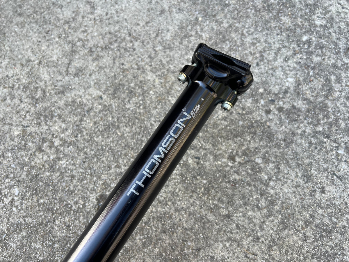 NICE Thomson Elite 30.9x367mm Seatpost SP-E128 MTB Black Zero Setback