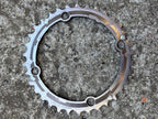 Shimano XTR M952 112 BCD 34T 9 Speed 4 Bolt Middle Vintage MTB Chainring