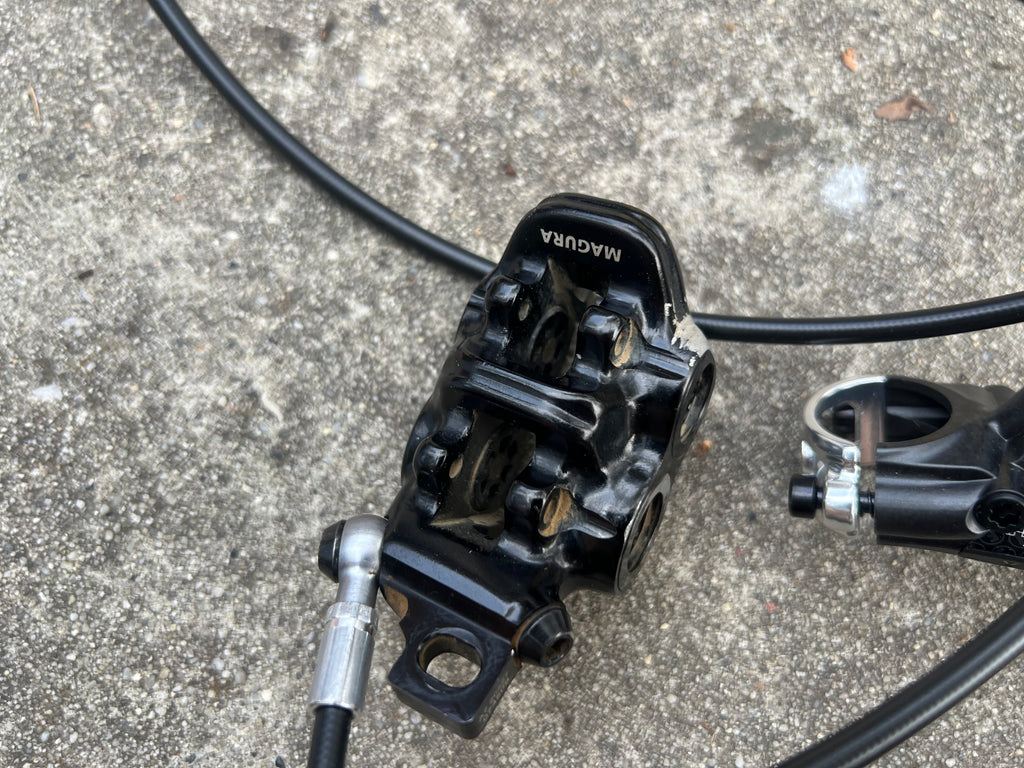 READ Magura MT8 Rear Disc Hydraulic Brake MTB Mountain Bike 4 Piston 4Pot