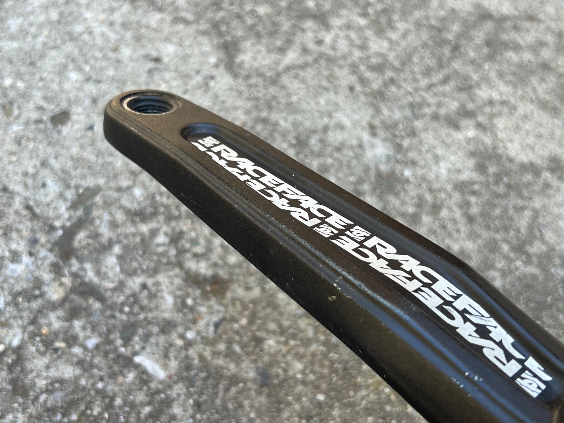Raceface Ride Crankset Double 9/10 Speed 24mm Spindle 36/24T Black MTB Mountain  - Image 7