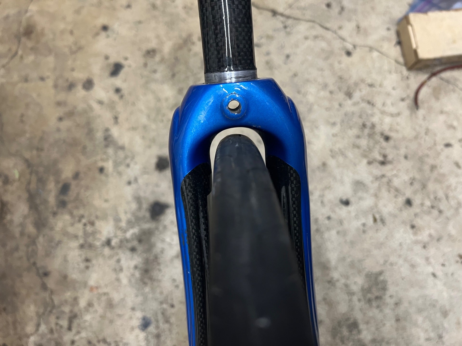 Orbea Carbon Fork 700c 1 1/8” 10in Threadless Steerer Fiber Blue Black Road Bike - Image 7