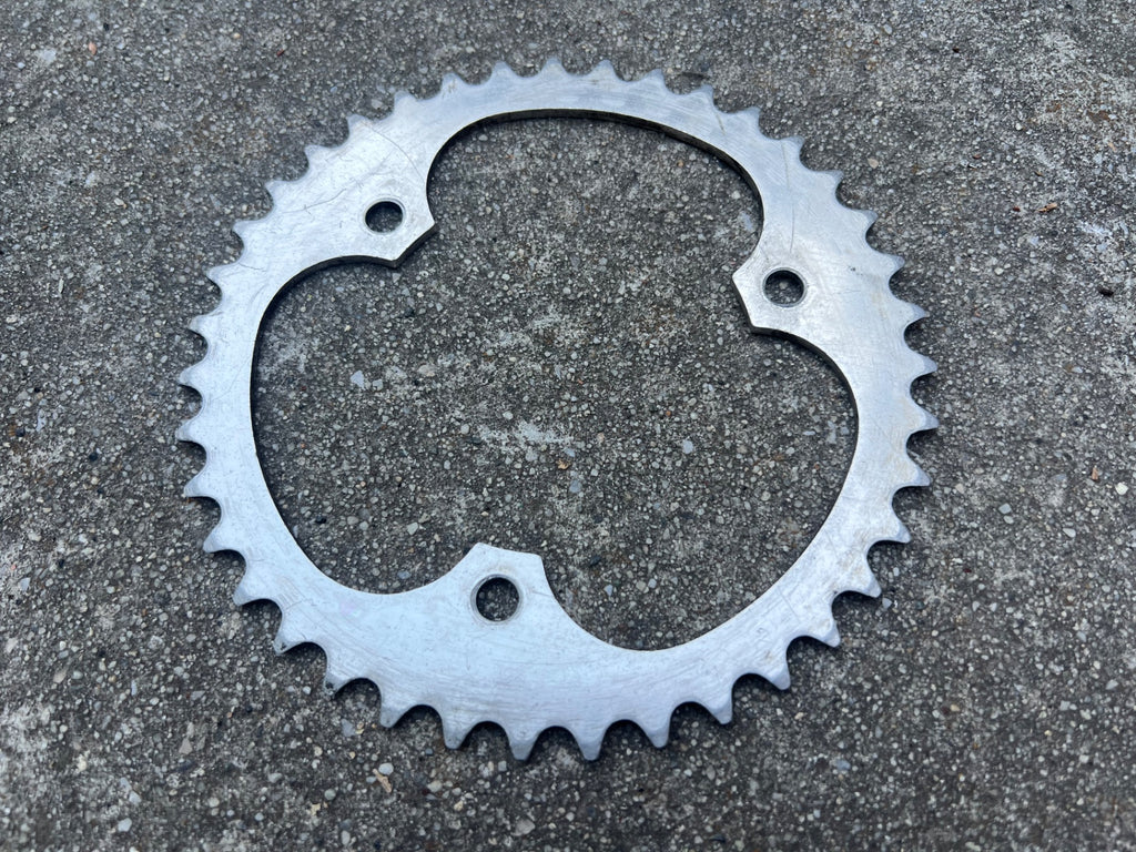 Used SR Melt Forged Crankset 3 Bolt 39/52 Double Vintage Road Bike Touring-Bicycle Bin
