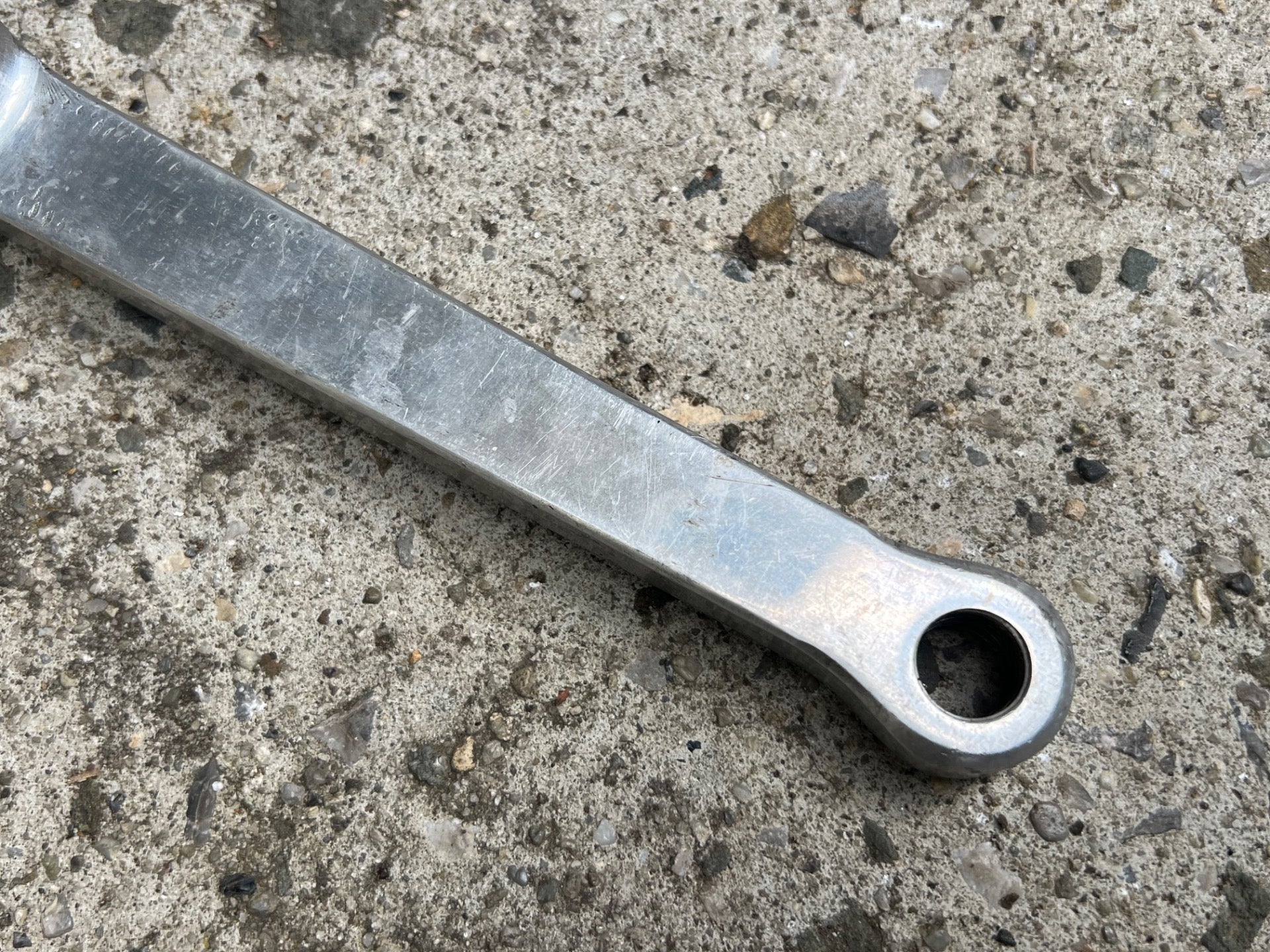 Stronglight 49D 170mm Cranks 50.4 BCD 5 Bolt Vintage Touring Road Bike Retro  - Image 7