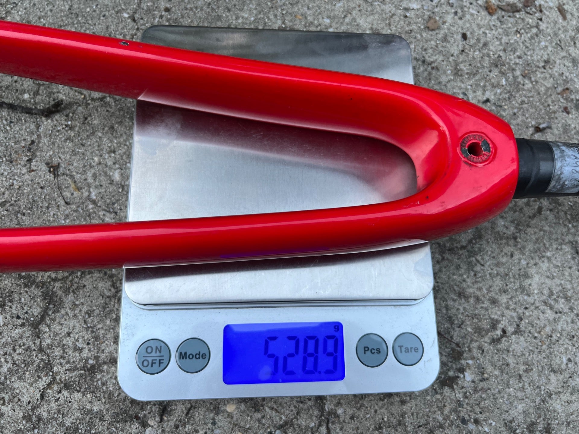 2006 Trek Pilot Carbon Fork 700c 1 1/8in Red Road Bike Racing Threadless Steerer - Image 7