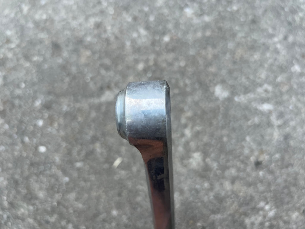 Zeus Crankset 38/52T 170mm Vintage Road Bike Silver Square Taper Double  - Image 7