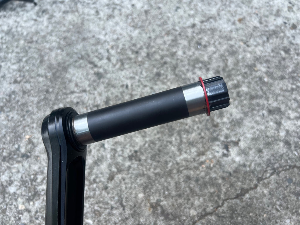 Raceface Deus XC Crankset 175mm 24mm GXP Spindle Black Mountain Bike Triple MTB  - Image 7