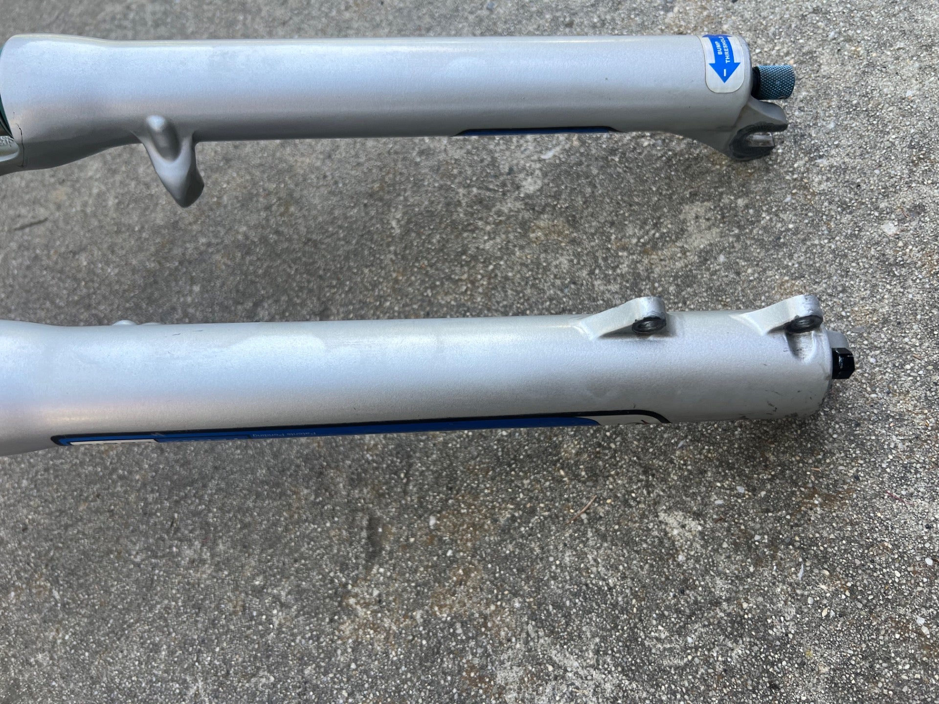 SERVICED FOX F80X 8” 1 1/8” Threadless Fork Terra Logic Disc V Brake Fork MTB   - Image 7
