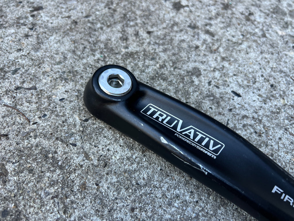 Truvativ FireX ISIS 170mm Non Drive Side Black Crank Arm w Self Extracting Bokt