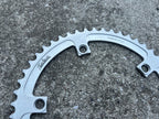 Salsa 144 BCD 50T 1/8” Track Chainring Silver Gray Low Miles 5 Bolt Arm