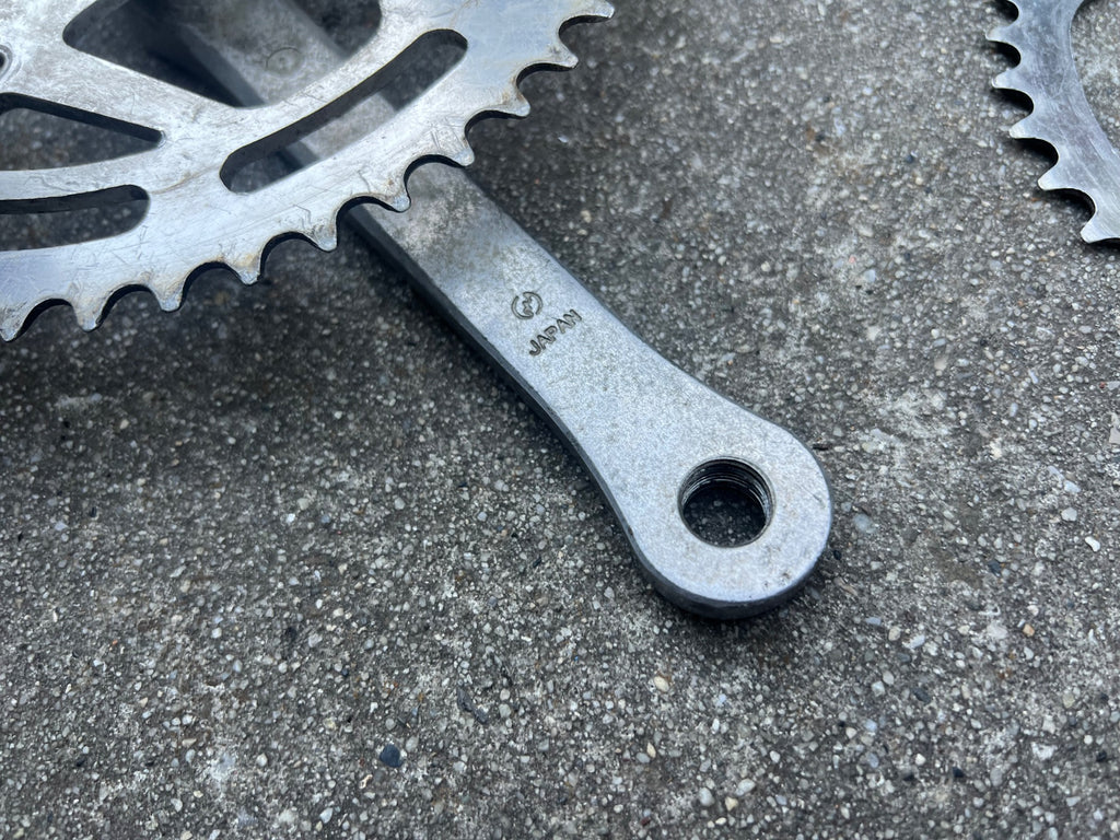 Used SR Melt Forged Crankset 3 Bolt 39/52 Double Vintage Road Bike Touring-Bicycle Bin